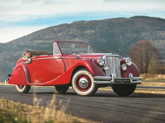 jaguar mark v 3.5 drop head coupe 1950 - 465000 pln - rybarzowice - gielda klasyków