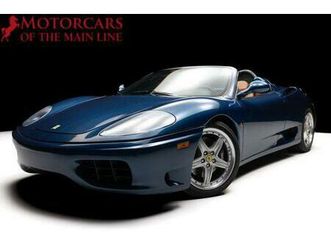 used 2003 ferrari 360 modena spider