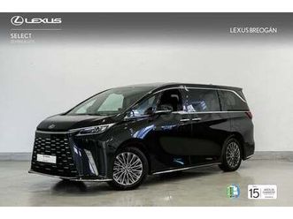 lexus lm 350h luxury modern black 4 plazas