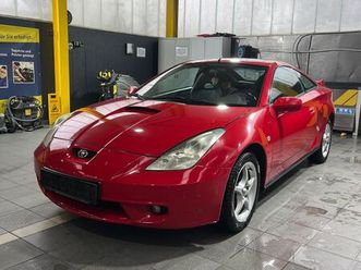 toyota celica 1.8vvt-i 16v klimautomatik alu spoiler coupé
