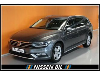 2,0 tdi 190 hk 4-motion dsg/skinn/oppv.ratt/ny reg reim
