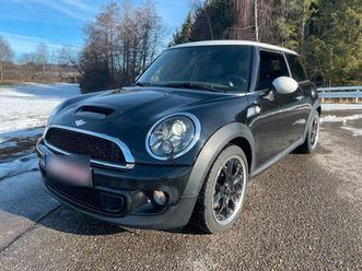 mini cooper s 183ps schwarz weiß