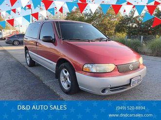 used 2002 mercury villager value 4dr mini van