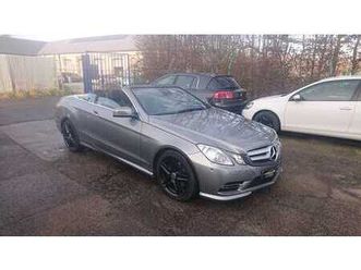 mercedes classe e 220 cdi cabriolet - pack amg sport - full