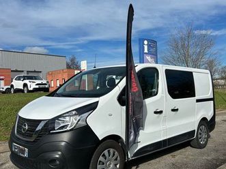 nissan nv300 145cv 6 places doubles portes latérales 18.325 ht garantie 12 mois