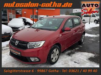 dacia sandero ii sce 75 comfort klima+telefon 1.hand