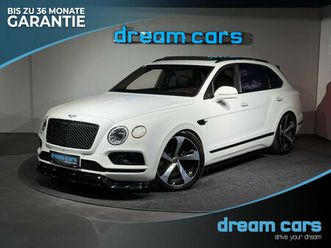 bentley bentayga 6.0 w12 4wd luxus suv l glacier white l brunel leder l