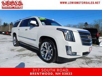 2018 cadillac escalade esv 4x4 4wd platinum super clean fully loaded s