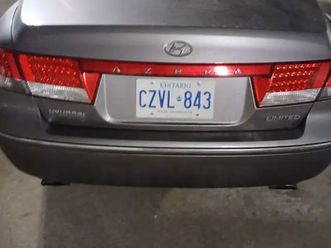 2008 hyundai azera limited