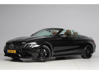 mercedes-benz c-klasse cabrio 63 amg | amg drivers package | designo | head-up | stoelkoeling | airscarf | burmester | 360 camera