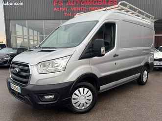 ford transit 2t fg l2h2 2.0 ecoblue 130ch s&s trend bva / gps / bluetooth / 2021 / 68 395 kms / 18 325 ht