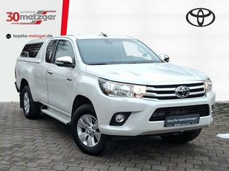toyota hilux 2.4 d 4x4 extra cab comfort + ahk +sperrdi