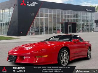 1996 pontiac firebird trans am - low mileage