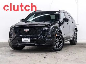 2025 cadillac xt4 sport w/ apple carplay & android auto, heated