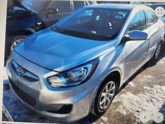 2013 hyundai accent low mileage sold one owner !!!