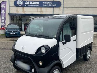 voiture sans permis aixam fourgon d-truck