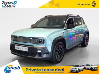 renault 4 comfort range iconic 52 kwh | direct leverbaar €2.500,- korting | gratis 5 jaar garantie | lmv | carplay | adapter v2l | elektrische achterklep |