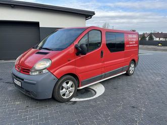 primastar long 5 osobowy brygadówka trafic vivaro 2006 2.5 145km małkinia górna • olx.pl