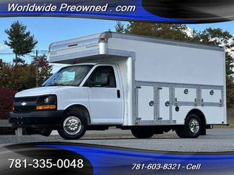 2017 chevrolet express 3500 12’ dejana attic service utility body wo