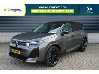 citroën c5 aircross plug-in hybrid 195pk aut max | stoel verwarming en ventilatie | panoramdak | adaptive cruisecontrol