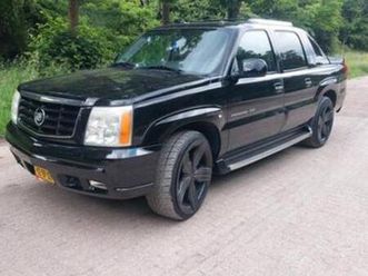 cadillac escalade 6.0 v8 benzine/lpg | 4x4 grijs kenteken — bestelauto's — marktplaats