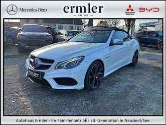 mercedes-benz e-klasse e 500 cabrio v8 4663ccm amg led burmerster