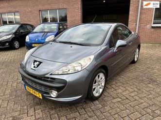 peugeot 207 cc 1.6 vti // luxe uitvoering // nieuwe apk — peugeot — marktplaats