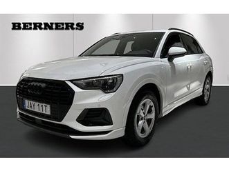 audi q3 40 tfsi quattro drag svart optikpaket