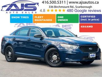 2015 ford taurus awd police interceptor sedan