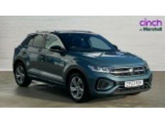 volkswagen t-roc t-roc 1.5 tsi r-line 5dr dsg
