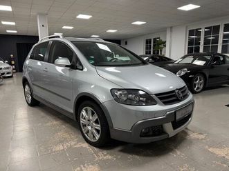 volkswagen golf plus cross/1 hand/vw scheckheft/tüv/klima