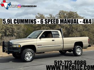 2002 dodge ram 2500 4x4 - manual - 24v cummins turbo diesel - 1 owner