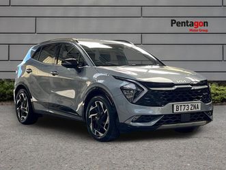 used kia sportage 2023 1.6 t gdi gt line suv 5dr petrol manual euro 6 (s/s) (148 bhp)