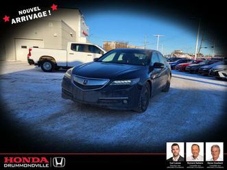 acura tlx 2015 elite + cuir + toit + gps + siege chauffant + bluetooth