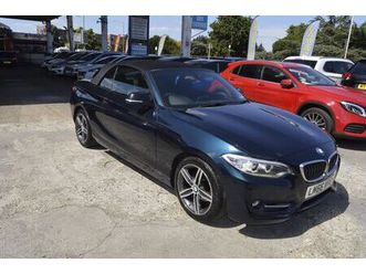 2016 bmw 2 series 2.0td 218d sport convertible 2d auto