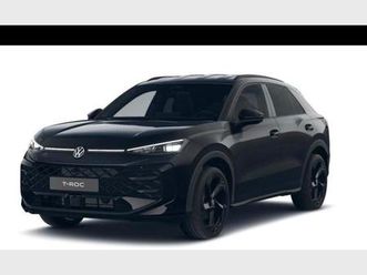 new t-roc r-line black style