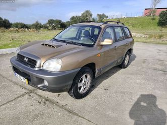 hyundai santa fe 2.0 crdi junho/02