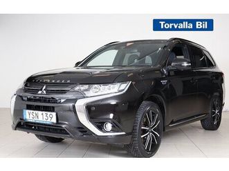 mitsubishi outlander phev awd edition 100 skinn 360° pano drag v-hjul