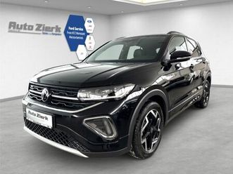 volkswagen t-cross 1.0 tsi dsg r-line led shz pdc allwetter