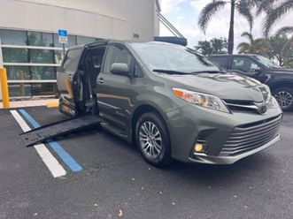 2020 toyota sienna xle premium braunability power ramp handicap van