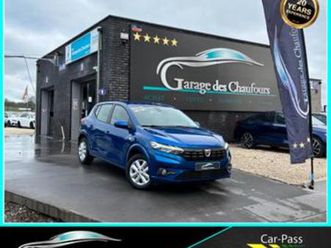 ② dacia sandero 1.0 tce expression - ! 1er prop. ! - navi — dacia — 2ememain