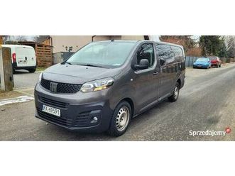 okazja fiat scudo automat brygad ówka 6 osób 2023r 2.0 d 145km 30tyśkm wroclaw - sprzedajemy.pl