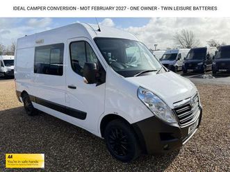 2019 vauxhall movano 2.3 cdti 3500 panel van 5dr diesel manual fwd l2 h2 euro 6 (130 ps) panel va...
