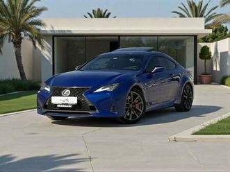 lexus rc350 f-sport 3.5l v6 – 311 bhp | 2019 | gcc specs | aed 2,180 per month