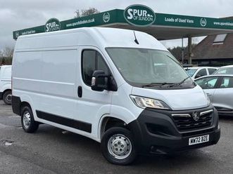 2022 vauxhall movano 2.2 cdti 3500 biturbo dynamic panel van 5dr diesel manual fwd l2 h2 euro 6 ...