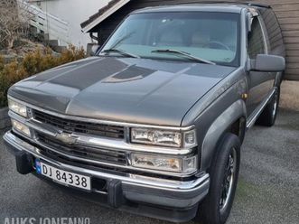 1999 chevrolet tahoe 6.5 182hk 4x4 automat cruisekontroll