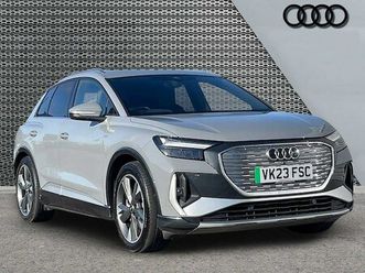 audi q4 e-tron s line 40