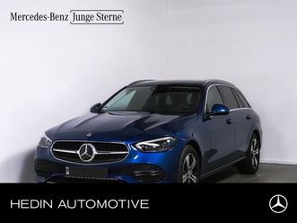 mercedes-benz c 300 e t-modell mit eq hybrid technologie mbux