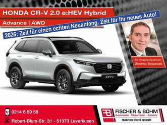 honda cr-v 2.0 e:hev hybrid advance awd