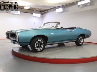 1968 pontiac lemans convertible